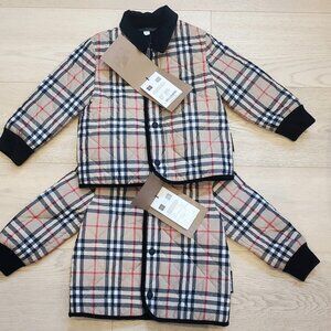 Toddler Burberry puffer jacket brand new size 2